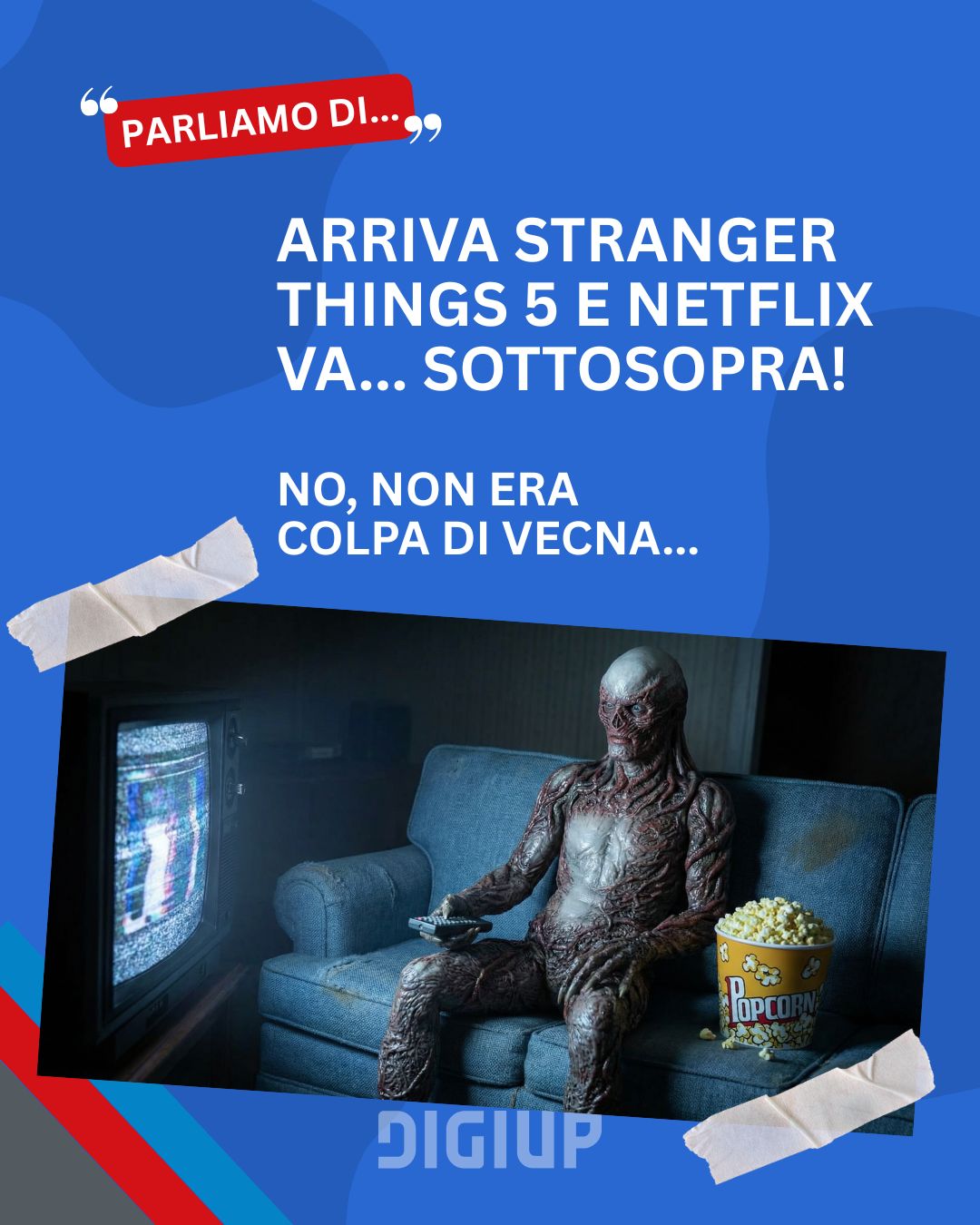 Anche Vecna era davanti alla TV il 27 novembre...