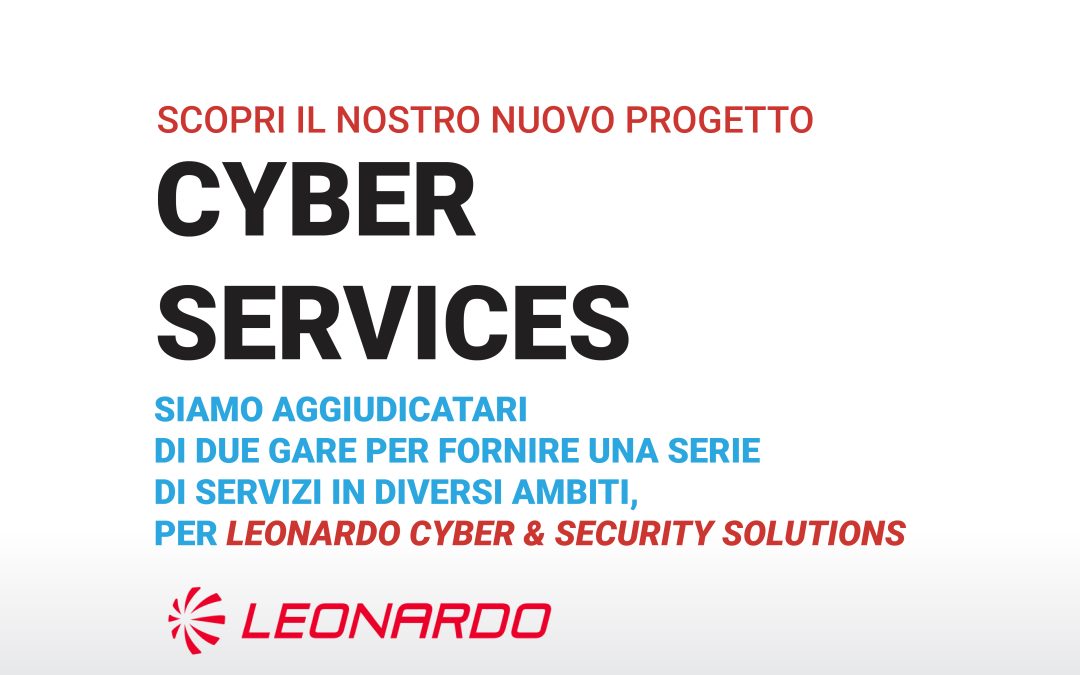 Servizi Cyber Security per LEONARDO CYBER & SECURITY SOLUTIONS